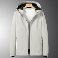 Vestes bomber sportives unisexes pour hommes et femmes, logo personnalisé, fermeture éclair réfléchissante, coupe-vent, à capuche
