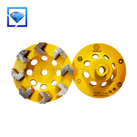 Disque de meulage diamanté SUMO PCD pour béton, 5"X22.23 12X1/4, segments PCD, certifié ISO9001 pour sols en béton