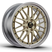 Jantes forgées en alliage OEM LM 2 pièces 17-21 pouces 5x112 5x114.3 pour BMW F30 E46 Audi S4 RS5 Mercedes-AMG C63 Lexus IS Ford Mustang