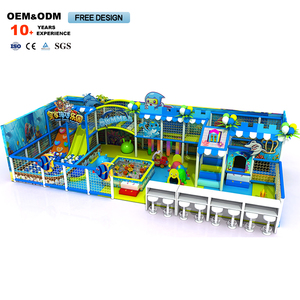Parque Infantil Interior Personalizable con Piscina de Pelotas Rectangular Comercial de Lujo y Temática Oceánica para Centros Comerciales - Product Image 5