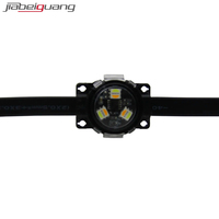 Nouveauté : Éclairage LED Pixel Point Permanent Extérieur IP65 DC12V 30mm 3 LED WBW RGB RGBW pour Décoration de Maison