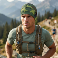 Bonnet de course personnalisé en polyester élastique, doublure satinée, pour le camping et la course, style dread, fabrication sur mesure