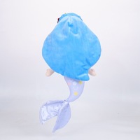 Nouvelles poupées en peluche sirène populaires, jouets en peluche personnalisés, oreillers sirènes pour enfants, filles et garçons