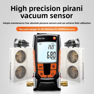 เกจวัดสุญญากาศดิจิตอล Testo 552 แบบ Absolute สำหรับการวัดระดับ  ประเภทสินค้าดิจิตอล - Product Image 4