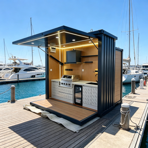 Estructura Rectangular de Acero Moderna CF 001, Toldo Personalizable para Cocina Exterior, Uso en Villas, 1 Año de Garantía, Grosor Estándar - Product Image 6