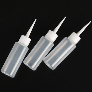 50Ml Plastic Squeezable Bottle With Nozzle For Grout Glue Sand Painting General Packaging Cylinder Shape Screw Cap - Product Image 5