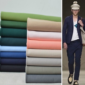 Хлопковый ткацкий станок airjet 2/1 спандекс Пима 32x32 + 40D 105X54 тканый матовый реактивный окрашенный хлопок спандекс ткань - Product Image 4