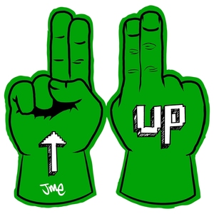 Schaum Finger Form Handschuhe Party zubehör Cheer Requisiten Sport veranstaltungen Cheerleading Schaum Hand Zeiger Mädchen Eva Handschuhe - Product Image 2