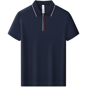 Polo uni à manches courtes, couleur Aurora White, en fibre de polyester, pour usage quotidien - Product Image 2