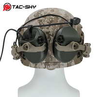 Adaptateur de casque tactique TS TAC-SKY Adaptateur de rail de casque ARC Compatible avec le casque tactique électronique supra-auriculaire SORDIN