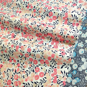 Tela de Algodón Popelín Transpirable con Estampado Digital Floral de Bayas, Disponible al por Mayor para Vestidos Infantiles y Costura DIY - Product Image 4