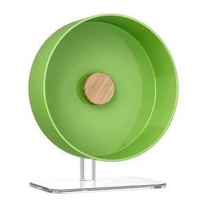 Đổi mới thiết kế cao cấp chất lượng Acrylic cho vật nuôi nhỏ cho chuột đồng guinea lợn tương tác chạy im lặng bánh xe đồ chơi - Product Image 1