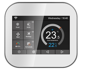 Thermostat WIFI avec écran tactile 5,5mm, tension 12v/24v - Product Image 2