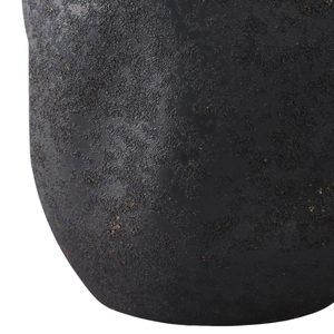 Vaso Ovale Moderno in Terracotta Texturizzata per Soggiorno e Arredamento Casa - Product Image 5