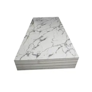 Best-selling marble designs PVC wall dec panel for office buildings