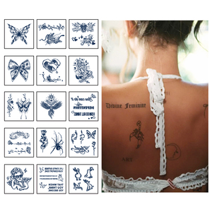 Gran oferta, transferencia de agua, <span class=keywords><strong>mariposa</strong></span>, dinosaurio, niños, tatuaje luminoso, impermeable, brillo oscuro, tatuajes temporales para niños - Product Image 5