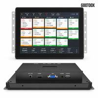 Monitor de Pantalla Táctil de 7/10.1/13.3/15.6/21.5 Pulgadas, Táctil Capacitivo Integrado, Alto Brillo, Sistema de Gestión de Ascensores de Gran Altura