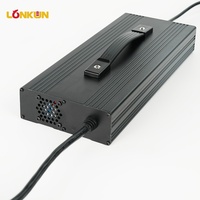 Chargeur de batterie automatique intelligent personnalisé Longkun 12V pour voiture et camion, chargeur de batterie LiFePo4 14,6V 20A