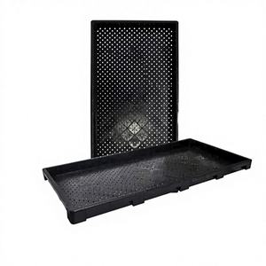 Bandeja de Plástico Resistente de Alta Calidad, Reutilizable y Ecológica para Viveros |   Sistema de Trasplante de Arroz Duradero |   Semillas de Arroz para Germinar - Product Image 1