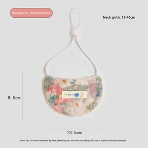 ผ้ากันเปื้อนสัตว์เลี้ยงลายการ์ตูนโพลีเอสเตอร์แบบปรับได้สำหรับสุนัขและแมว - Product Image 3