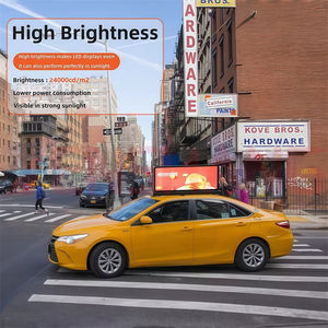 Écran LED pour toit de <span class=keywords><strong>taxi</strong></span>, écran LED électronique double face pour voiture, écran LED monté sur véhicule - Product Image 4