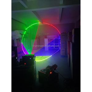 ไฟเลเซอร์แสดงบนเวที10W สีเต็มรูปแบบภาพเคลื่อนไหว RGB แสงเลเซอร์ DJ Fb4 ILDA ควบคุมการแสดงได้อย่างรวดเร็ว Dmx512 - Product Image 3