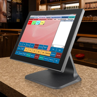 Système de point de vente tactile pour supermarché, PC tout-en-un, cadre d'angle droit de haute qualité, terminal de caisse, systèmes de point de vente