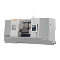 TCK80-1500 Mesin Bubut CNC 3-Axis dengan Kontrol GSK dan Spindle Berkinerja Tinggi untuk Produksi Komponen Logam Berat