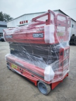 Cissor 16 GMH 16M Rouge Capacité Stable Ciseaux Ascenseur Prix Usine Électrique Mnalifter Mobile Contrôle Facile GMH Manlift Personnes Ascenseur