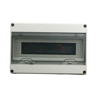 Caja Eléctrica de Montaje en Panel HT de 15 Vías, Plástico ABS, Exterior, IP65, Impermeable, a Prueba de Polvo, 200A, 220V, Distribución de Energía