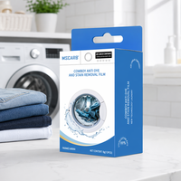 Tablettes de lessive anti-décoloration, taux de stérilisation de 99 %, adoucissantes pour les tissus, avec composant de lanoline