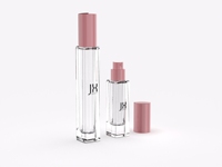 Petit échantillon flacon de parfum rectangulaire carré de 10ml 15ml 20 ml flacon de parfum mini flacon vaporisateur de parfum rose