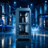 LIHEDA Série A Pompe à chaleur Cogénération Matériau de cathode de batterie au lithium Eaux usées Réduction de 95 % PLC Automatique Compact