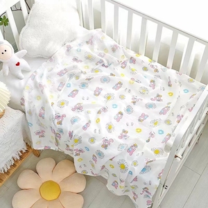 Cheap 120*110 Cm <strong>Swaddle</strong> Wrap Soft Silky Bamboo Cotton Muslin Blanket Quick-Dry Baby Wrap Towel For Newborn Space-Saving Closet - Product Image 4