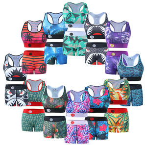 Completo Intimo Firmato Taglie Forti da Donna, Reggiseno e Boyshort 2 Pezzi, Lingerie da Donna, Mutandine Sportive Sexy per Ragazze - Product Image 5