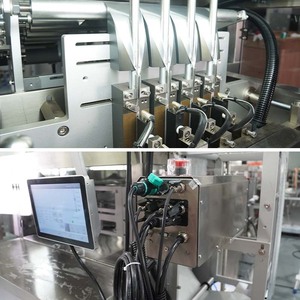 Machine d'emballage automatique multi-voies pour sachets de bain de bouche liquide, avec scellage arrière, pour sachets de bain de bouche en stick - Product Image 4