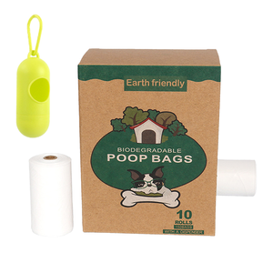 Sacs à déjections canines personnalisés de luxe OEM/ODM, écologiques, compostables, biodégradables, parfumés, durables, en matériau EPI+PE, contrôle des odeurs - Product Image 1
