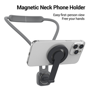 Support de téléphone magnétique flexible et étanche, rotation à 360 degrés, forte aspiration, pour VLOG en vue à la troisième personne, idéal pour les paresseux - Product Image 1
