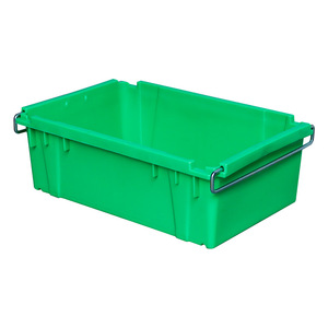 YP Iron Ear Box Series <b>Stackable</b> Plastic <b>Crates</b> PEPP Injection Molding Workshop Storage Turnover <b>Crates</b> Gray Blue Other Colors - Product Image 4