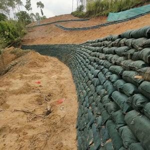 <span class=keywords><strong>Bolsas</strong></span> de Geotextil Ecológicas Flexibles Resistentes a los Rayos UV para Protección de Taludes - Product Image 1