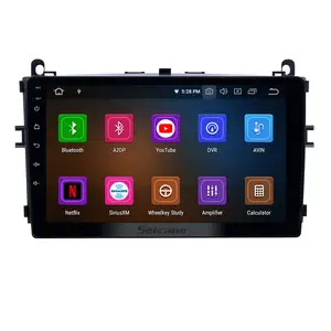 HDタッチスクリーンカープレイを備えた2016-2017 Baic E130 E150/EV160 EV200/SenovaD20用の9 "android 11.0 GPSナビゲーションラジオ