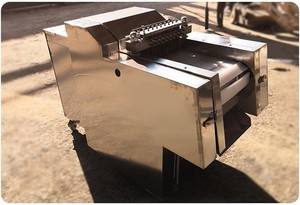 Nueva Máquina Cortadora de Carne, Cortadora de Espinas de <span class=keywords><strong>Pollo</strong></span> y Pescado Congelados, Acero Inoxidable 304, Cortadora Automática con Grosor Ajustable - Product Image 5
