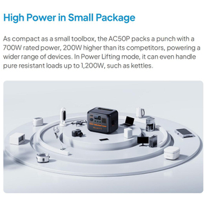 Generador de Batería Solar Portátil de Carga Rápida <span class=keywords><strong>BLUETTI</strong></span> para Respaldo de Emergencia Familiar y Actividades al Aire Libre - Product Image 5
