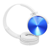 Casque sans fil supra-auriculaire avec microphone intégré, puce AAC JL en métal, pour usage aérien, communication vocale bidirectionnelle fluide, faible MOQ