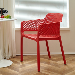 Chaise de salle à manger empilable nordique moderne et portable pour extérieur, maison, bureau et restaurant – Vente en gros à prix réduit - Product Image 4