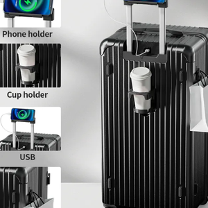 ALL PASS Valise à Roulettes Tendance Multifonctionnelle Simple pour Femme - Product Image 4