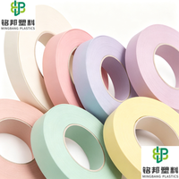 Bande de chant PVC mat anti-rayures Mingbang Factory Direct pour la production en série de panneaux de meubles et de placards