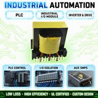 Transformateur Principal pour Poste à Souder Inverter 3500W, Noyau EE55 EE65 avec Bobine et Clip