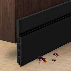 אטם דלת מסיליקון PET לא נקבובי, ידידותי לסביבה, לקידום מכירות, חוסם רוח, חרקים ומזג אוויר, ניתן לחיתוך בהתאמה אישית - Product Image 4