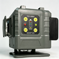 Niveau laser électronique Anping industriel pour la construction, 12 lignes, auto-nivelant, avec diffusion vocale